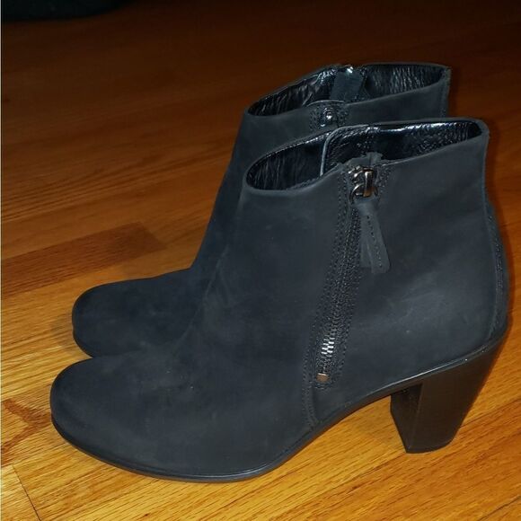 ECCO black leather booties - Picture 3 of 7